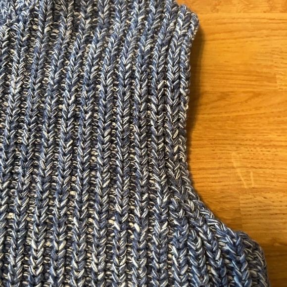 Vintage Talbots Gray Cowl Turtleneck Sweater - Picture 5 of 10